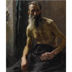 ERNEST MARTIN HENNINGS - Man with Beard