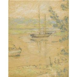 ELMER LIVINGSTON MACRAE (American) Pastel