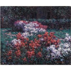 HUGH H. BRECKENRIDGE - The Phlox Garden