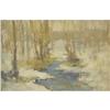 Image 1 : EDMUND WILLIAM GREACEN (American), Winter Stream
