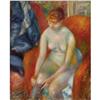 Image 1 : WILLIAM GLACKENS-Nude Pulling on Stocking