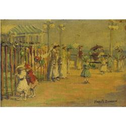 HARRIETTE BOWDOIN (American), On The Boardwalk