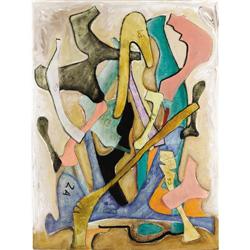 BILL BARRETT (American)Template, Study, 2001