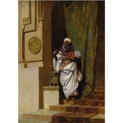 BENJAMIN CONSTANT, Tangiers, 1873, oil on panel