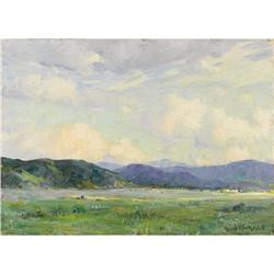 JOSEPH HENRY SHARP - Taos Landscape