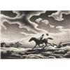 Image 1 : THOMAS HART BENTON, Spring Tryout, Lithograph