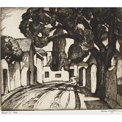 GENE (ALICE GENEVA) KLOSS, Four Etchings