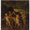Image 1 : EUROPEAN SCHOOL, Cherubs Dancing, Oil on canvas