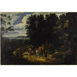 Circle of JAN HACKAERT, A Hunting Party