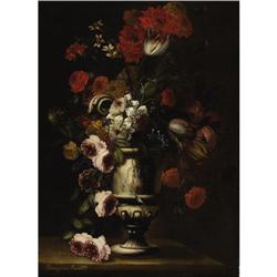 H. BOUAT (French), Floral Still Life, o/c