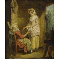 FRANCIS WHEATLEY (British) The Daughter, oil