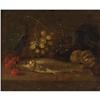 Image 1 : ARTIST UNKNOWN, Still Life With Fish, o/c