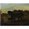 Image 1 : ALFRED DE DREUX (French) Mare And Colt, o/c