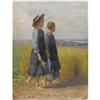 Image 1 : OSWALD GRILL (Austrian)Two Peasant Girls, o/c