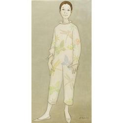 NOYER (French), Clown, 1963, o/c