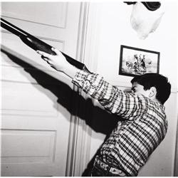 STAN HEALY-Boy with Rifle -Photograph