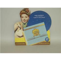 VINTAGE CYNTHIA SWEETS PAPER BOARD LITHOGRAPH ADVERTISING SI