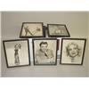 Image 1 : BOX OF 19 MISC. FRAMED PHOTOGRAPHS OF STAGE PERSONALITIES FR
