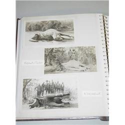 ALBUM OF (92) AFRICAN SAFARI PHOTOGRAPHS (CIRCA 1913)- INCLU