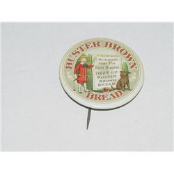 1 1/2" BUSTER BROWN BREAD ADVERTISING PINBACK BUTTON (CIRCA 