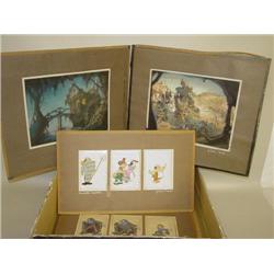 LOT (18) PAINTED CARTOON CELLS FROM THE ANIMATED MOTION PICT