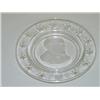 Image 1 : 6" JAMES A. GARFIELD PATTERN GLASS COMMEMORATIVE PLATE W/ FR