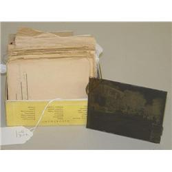 LOT (20) FASCINATING KEENE AREA 19TH CENT. GLASS PLATE NEGAT