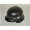 Image 1 : GERMAN WWII HELMET W/ S.S. & EAGLE W/ SWASTIKA EMBLEMS (POSS