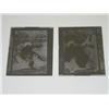 Image 1 : (2) 19TH CENT. GLASS PLATE PHOTOGRAPH NEGATIVES- SEXUALLY EX