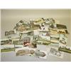 Image 1 : BOX OF APPROX. (725) MISC. POSTCARDS INCLUDING SMALL TOWN U.