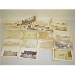 (67) MOUNTED 19TH CENT. CABINET PHOTOGRAPHS DEPICTING RURAL 