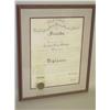 Image 1 : CALLIGRAPHIC DIPLOMA FROM THE NEW ENGLAND YEARLY MEETING BOA