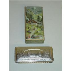 THE ECHO HARP HARMONICA BY M. HOHNER-GERMANY - IN THE ORIGIN