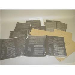 ELECTRIC COMPANY DOCUMENTS REGARDING THE TOWNS OF DANA & NOR