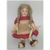 Image 1 : 7" BISQUE HEAD DOLL W/ 5 PC. COMPOSITION BODY & PROPER OLD C