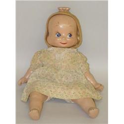15" 3 FACED TRUDY COMPOSITION DOLL W/ CLOTH BODY, COMPOSITIO