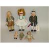 Image 1 : (6) APPROX. 3 1/2" TO 8" MISC. DOLLS INCLUDING HARD PLASTIC,