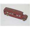 Image 1 : 8" ARCADE RED PAINTED CAST IRON FAGEOL BUS