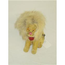 5 1/2" JAPANESE KEY WIND TOY FUR COVERED LION