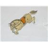 Image 1 : 5 1/2" GERMAN TIN LITHO KEY WIND PRANCING HORSE