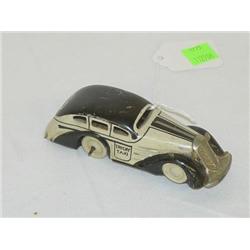 4 1/2" MARX KEY WIND TIN LITHO BLACK & WHITE TRICKY TAXI