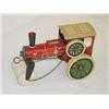 Image 1 : 9 1/2" GERMAN TIN LITHO WIND-UP STEAM ROLLER