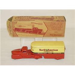13 1/2" MARX PRESSED STEEL DELUXE TRAILER TRUCK-NORTH AMERIC