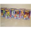 Image 1 : LOT (6) SPIDERMAN DELUXE EDITION 10" FLEXIBLE ACTION FIGURES