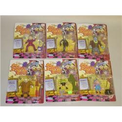 LOT (6) ADAMS FAMILY ACTION FIGURES: (1) UNCLE FESTER, (1) P