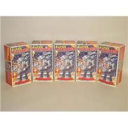 (5) ROTATE-O-MATIC SUPER ASTRONAUT AUTOMATIC ACTION ROBOT TO
