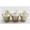 Image 3 : Three Chinese Silvered Ingot Boat Money