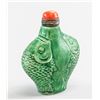 Image 3 : Chinese Porcelain Double Fish Snuff Bottle