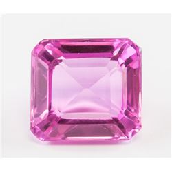 12.70ct Emerald Cut Natural Montana Sapphire GGL