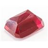 Image 3 : 8.60ct Emerald Cut Natural Red Ruby GGL Cert